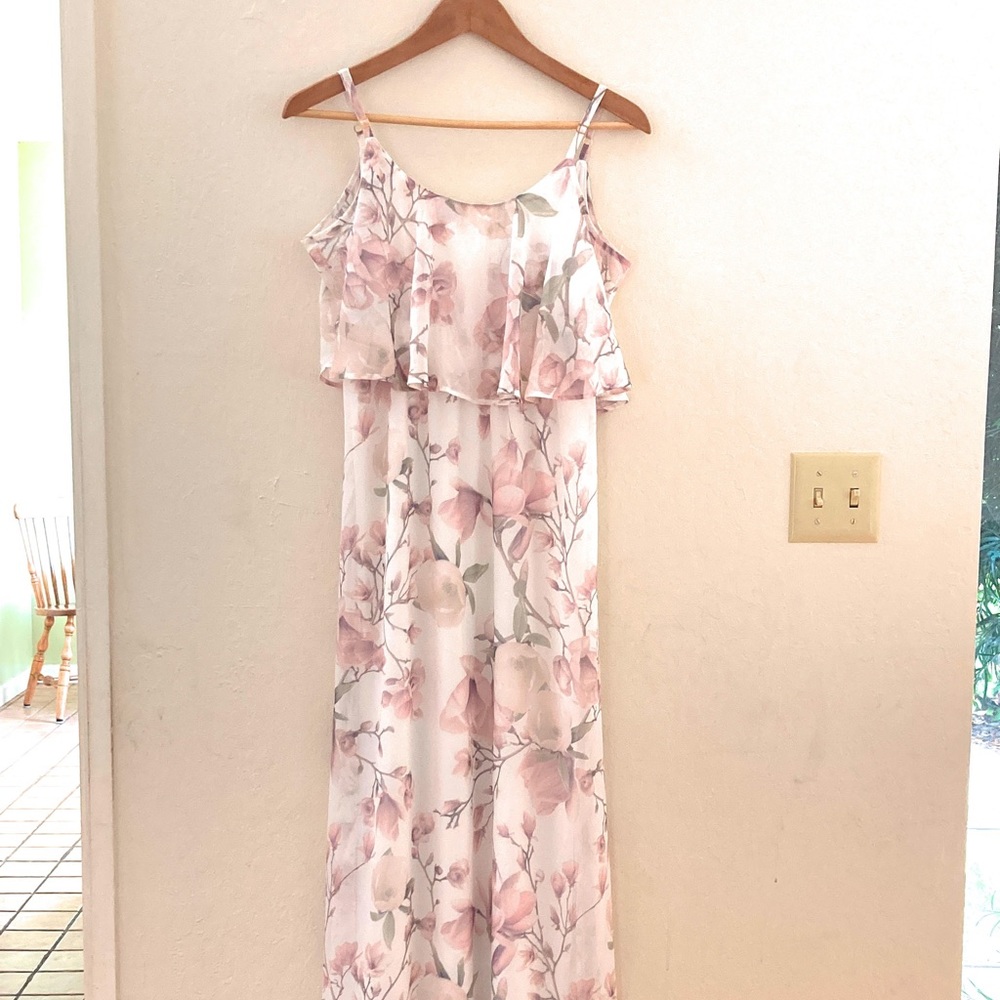 Show me your MuMu Floral Maxi Dress Pink